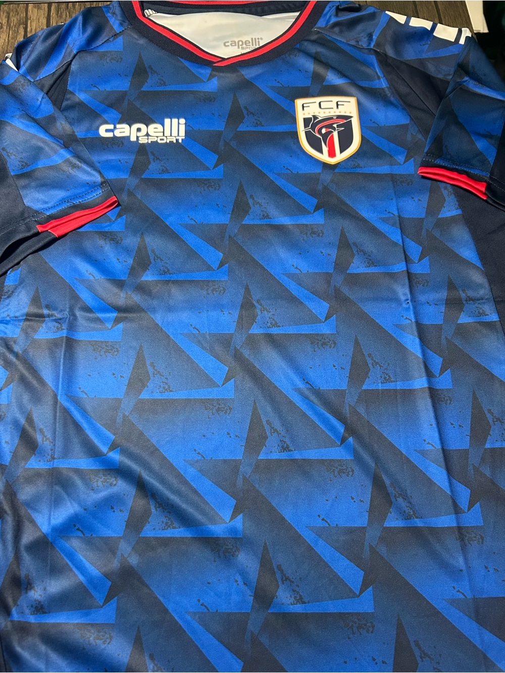 Capelli brand AFRICA CAPE VERDE Nat’l team Men's JERSEY Sz M,L,XL,2X New w tags